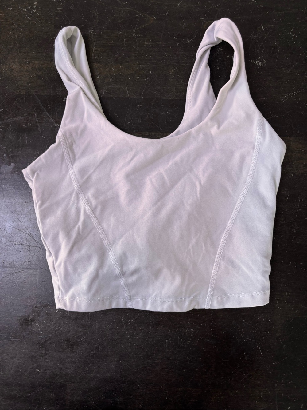 Buffbunny White Sports Crop Tank Top